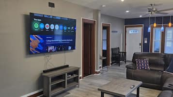 Smart TV, video games, stereo