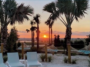 Enceinte de l’hébergement