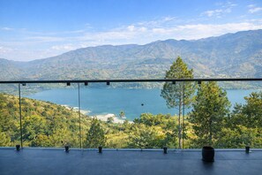 Family Room | Balcony view - Ekaiva Resort, New Tehri : A Boutique Lake View Hotel (Tehri)