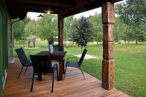 House | Balcony - Comfortable Holiday Homes Right on the Lake (Czaplinek)