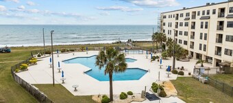 Oceanfront Condo with best community amenities on the Island!