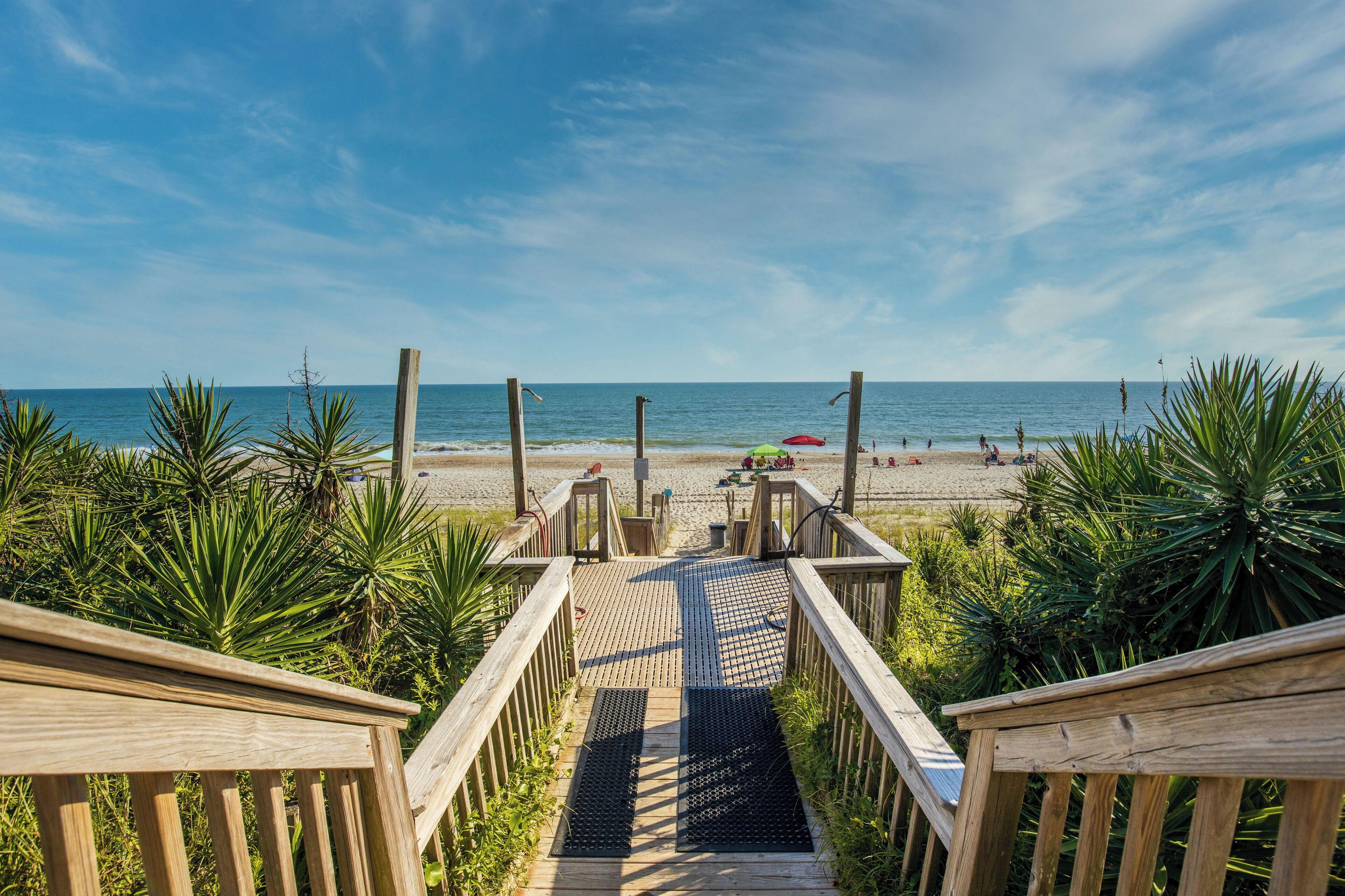 Accommodatie ligt op het strand
