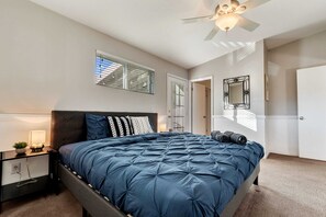 4 chambres, fer et planche à repasser, Wi-Fi, draps fournis