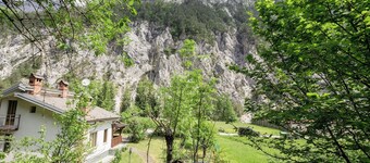 Luisa's house a dip in the green or snow