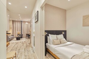 Apartamento | 2 dormitorios, tabla de planchar con plancha, ropa de cama