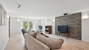 TV connectée, cheminée