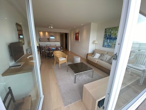 Apartment | Living room - Sea View Stay for 6 Guests (Knokke-Heist)