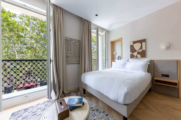 Bureau, fer et planche à repasser, Wi-Fi, literie fournie