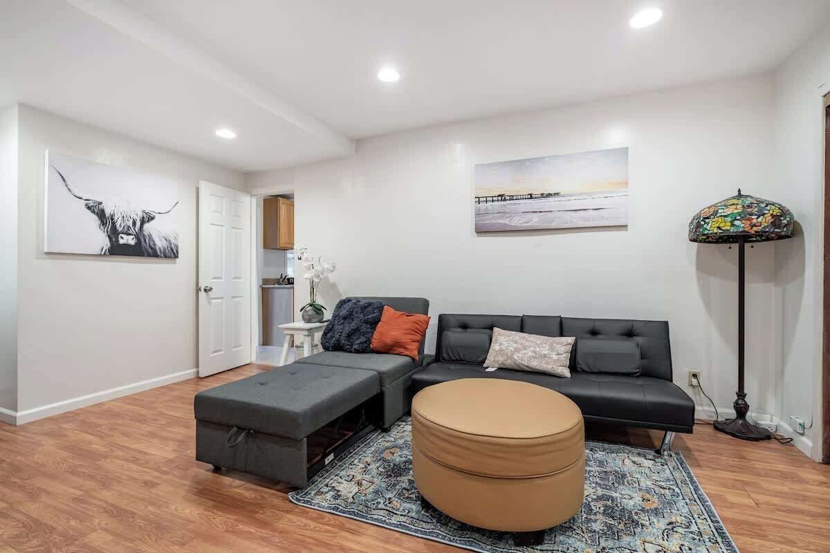 Stylish cozy living room