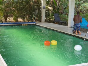 Piscina a l'aire lliure 