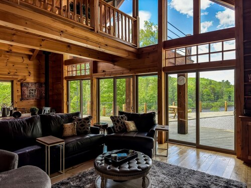 Overlook House in West Forks - Sleeps 8, Direct Snowmobile Trail Access