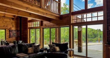 Overlook House in West Forks - Sleeps 8, Direct Snowmobile Trail Access