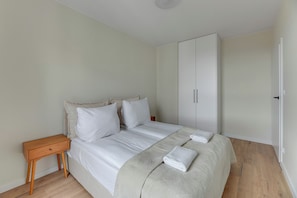 Apartment, Balcony, City View | 1 bedroom, iron/ironing board, free WiFi
