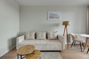 Apartment, Balcony, City View | 1 bedroom, iron/ironing board, free WiFi