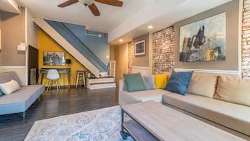 Apartamento, 2 habitaciones | Zona de estar