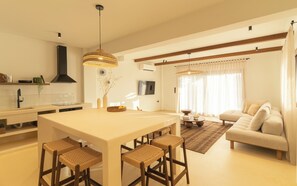 Villa, vue mer | Coin séjour