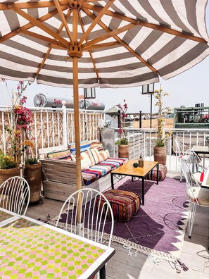 Rooftop terrace - Riad 10 Mandarin (Marrakech)