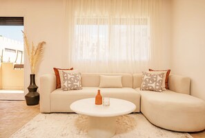 Living area - Cozy Luxe Apartment in Marrakech (Marrakech)