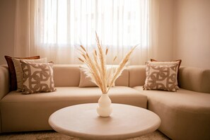 Living area - Cozy Luxe Apartment in Marrakech (Marrakech)