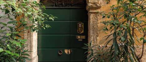 Façade de l’hébergement