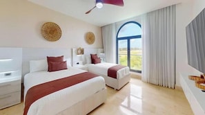 2 chambres, fer et planche à repasser, Wi-Fi gratuit, draps fournis
