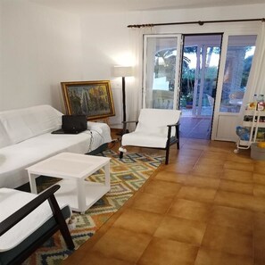 TV connectée, cheminée