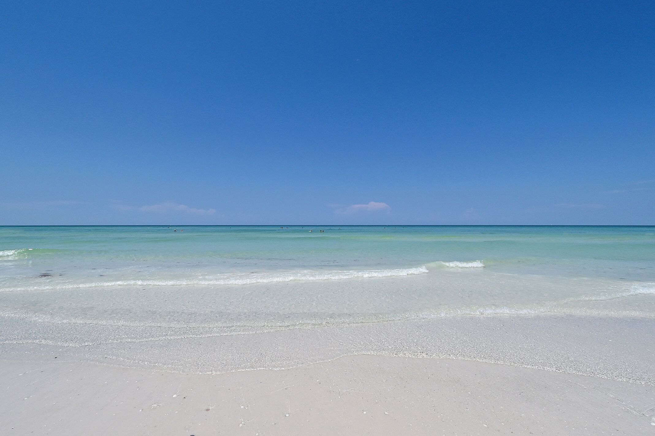 Tæt på stranden