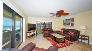 Smart TV, DVD player, books