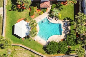 Outdoor pool - La Mer on 10th - Luxury Oceanfront + Pool Retreat! (St. Augustine Beach)