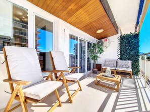 Terrace/patio - Apartment close to the beach (Mar de Cristal)