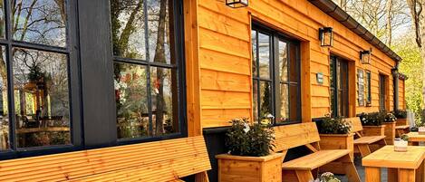 Opções para refeição ao ar livre