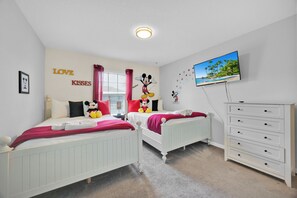 4 bedrooms, iron/ironing board, travel crib, free WiFi