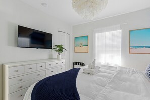 2 habitaciones, tabla de planchar con plancha y cuna de viaje 