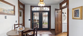 Historic 1890, 3-bed Victorian townhome in welcoming Monett with WiFi, AC