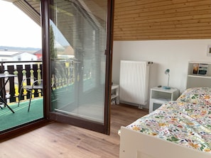 2 dormitorios, cuna de viaje, wifi y ropa de cama