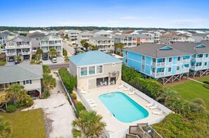 Exterior - Coastal Beach Retreat w/Pool, Tiki Bar & Ocean Views - Access to Resort @ OIB (Ocean Isle Beach)