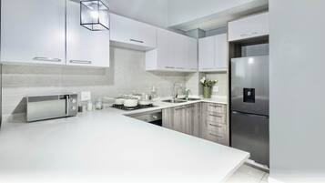 Microwave, oven, stovetop