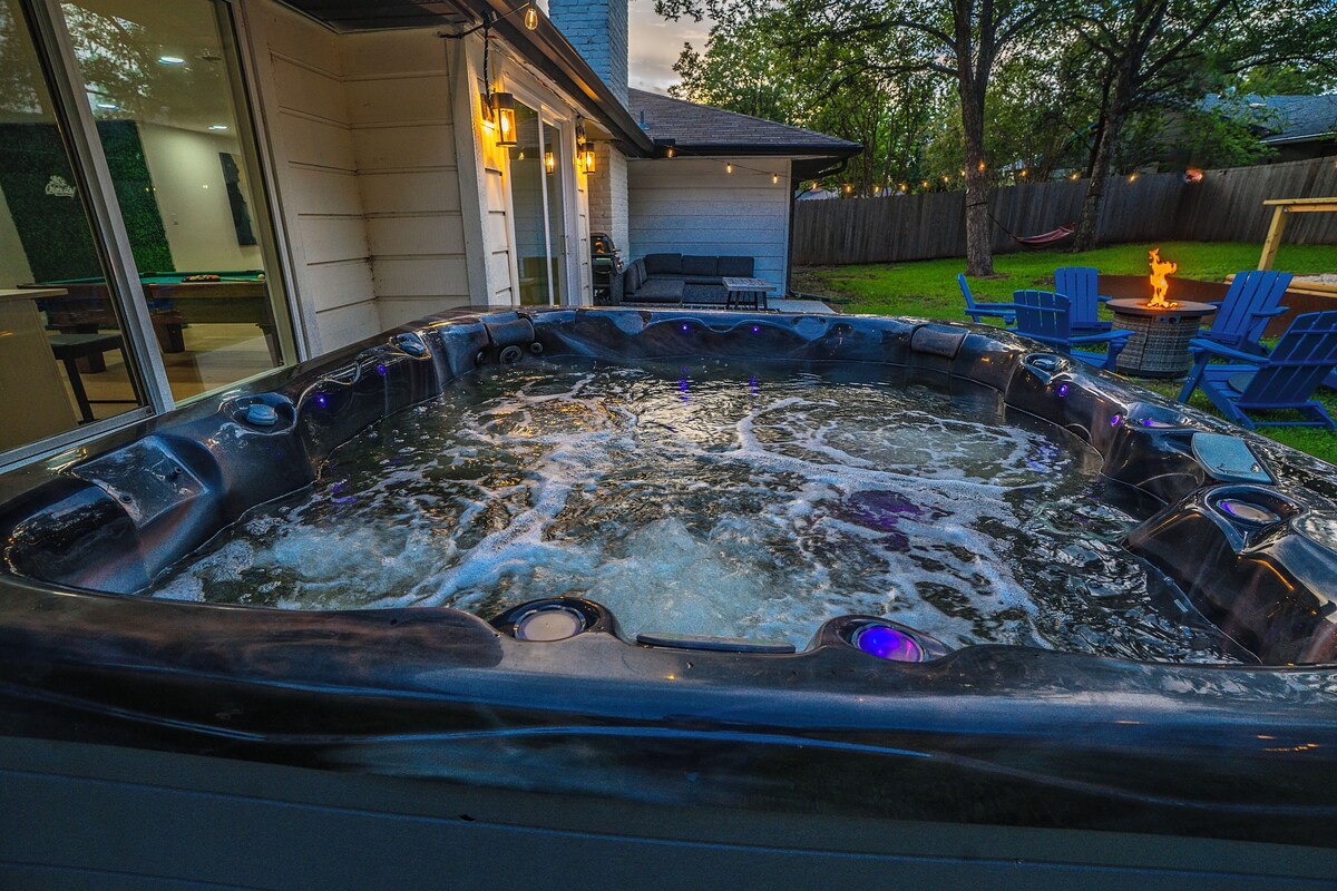 Photo 9 of The Austin Hideaway Hot Tub and Firepit