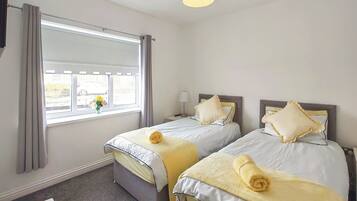 2 bedrooms, free WiFi, bed sheets, wheelchair access