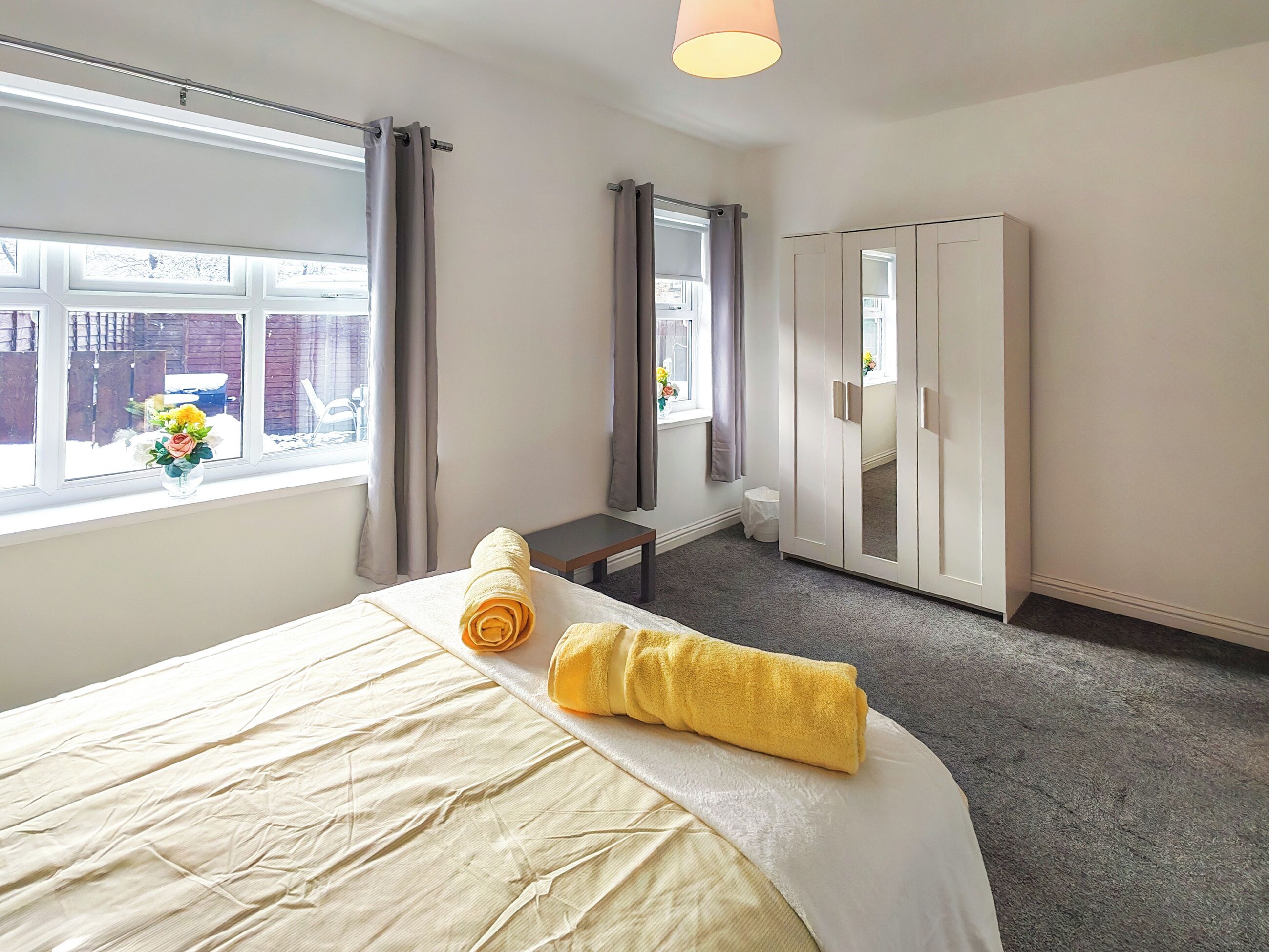 2 bedrooms, free WiFi, bed sheets, wheelchair access