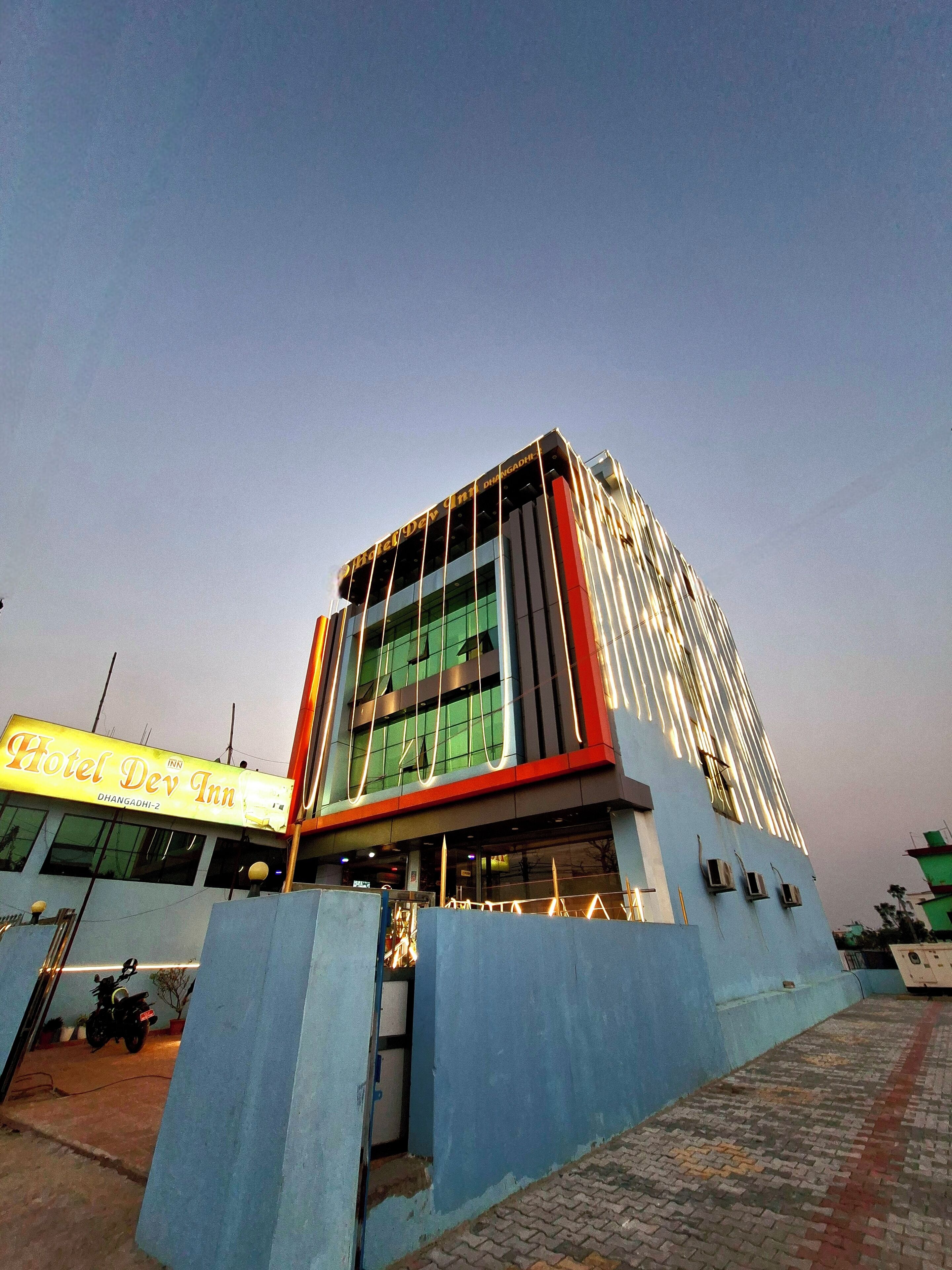 Façade de l’hébergement