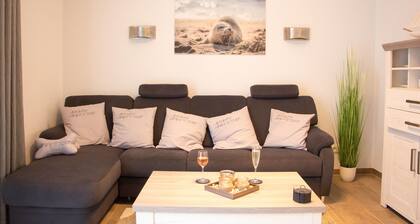Haus in Dornum mit Kostenlosem Strandkorb