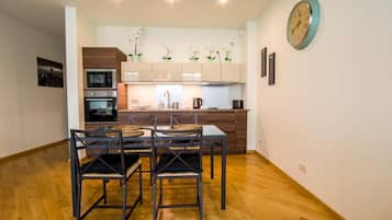 Appartement Confort, 1 chambre, coin cuisine, vue ville | Coin cuisine privé