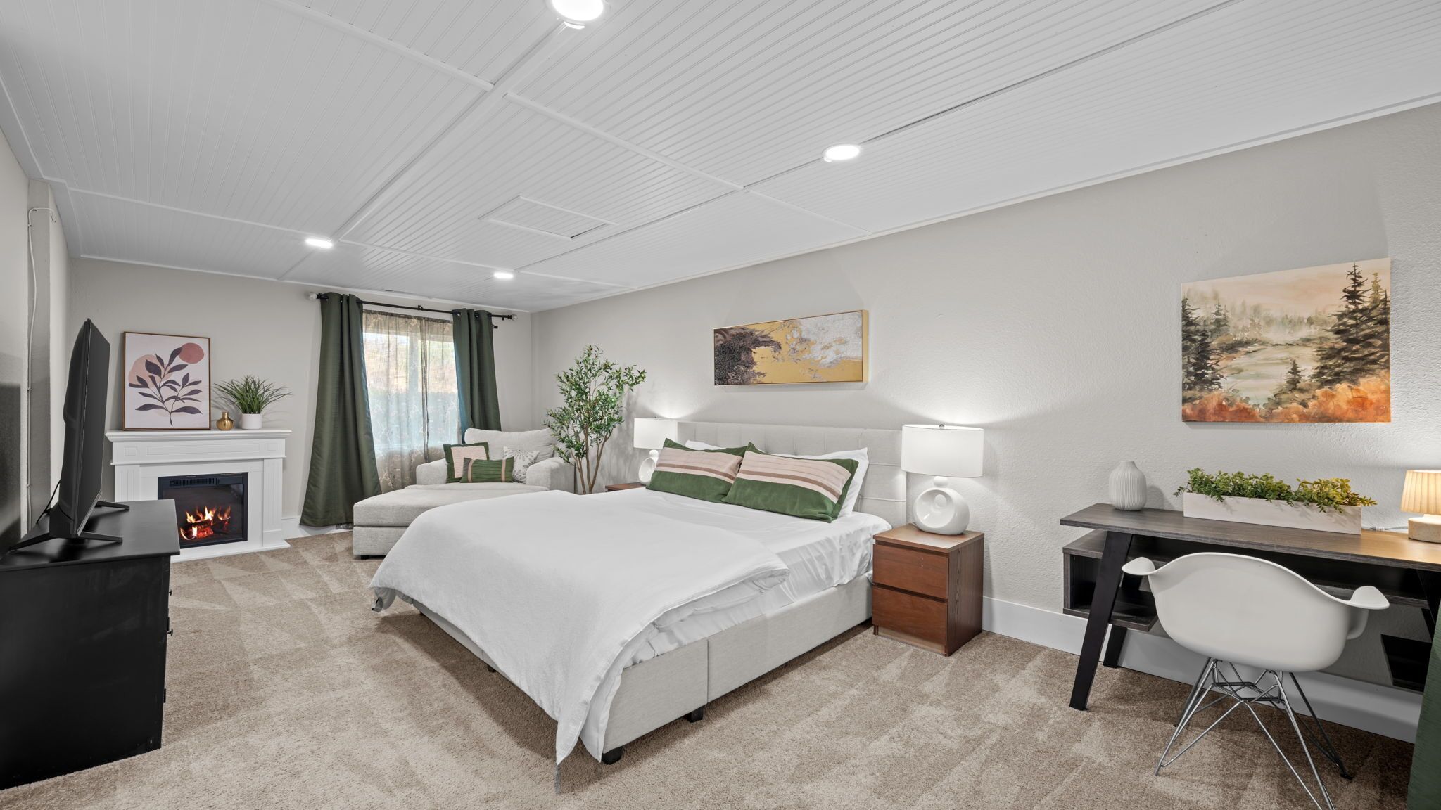 4 chambres, bureau, lit parapluie, Wi-Fi