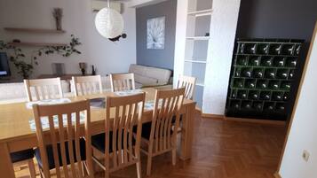 Apartment (Three Bedroom Apartment with Terrace ) | Living room | 32-inch flat-screen TV with cable channels