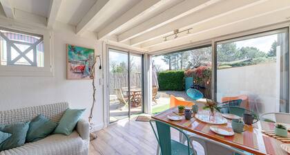 Villa 13 - En duplex, jardin privé à 400m du lac