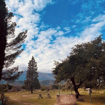 The manor house hostel is located in a strategic point for touring the Traslasierras valley.