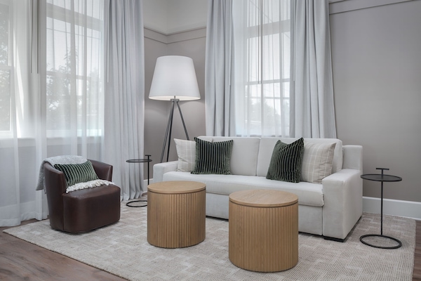 Legacy Double Queen with Sofa Sleeper | Living area