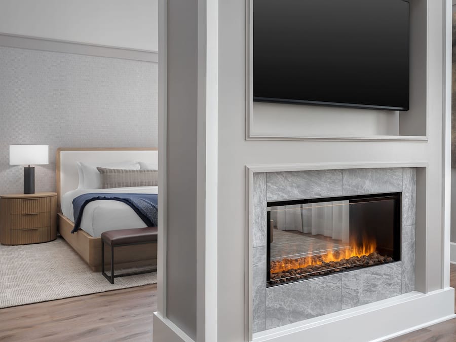 Premium bedding, in-room safe, blackout curtains, soundproofing