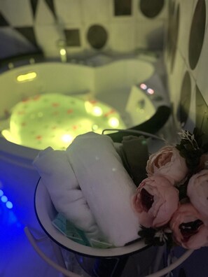 Bain à remous intérieur